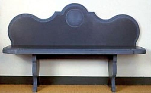 Banc public classique - ITALIAN SLATE - Ardesia Mangini A & D snc - en pierre / avec dossier