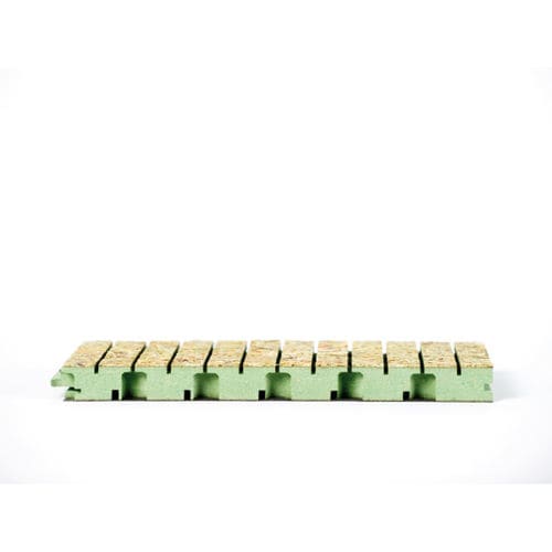 Panneau acoustique pour plafond - SCHLITZABSORBER - Organoid Technologies GmbH - pour cloison / pour mur / rectangulaire