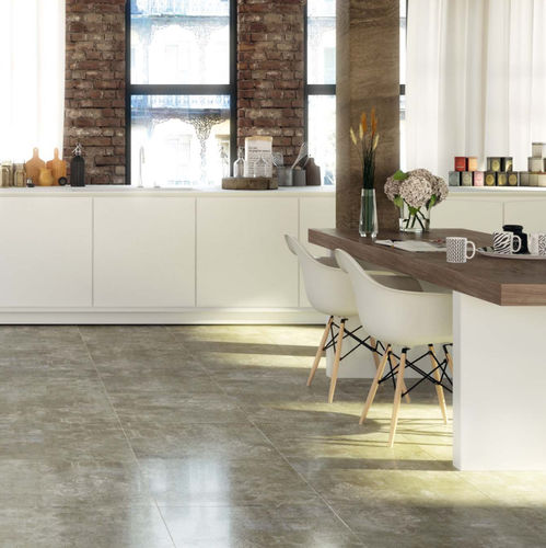 Carrelage en grès cérame - ATELIER - Newker - poli / mat / d'intérieur