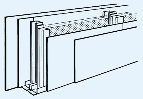 Plaque de plâtre renforcée - R 1.1401 - Saint Gobain Rigips - acoustique
