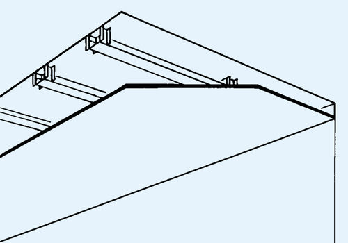 Faux-plafond en plâtre - R 1.5211 - Saint Gobain Rigips - en dalles / acoustique