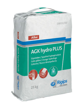 Mortier-colle - SWISSLINE : ALBA® AGK HYDRO PLUS - Saint Gobain Rigips