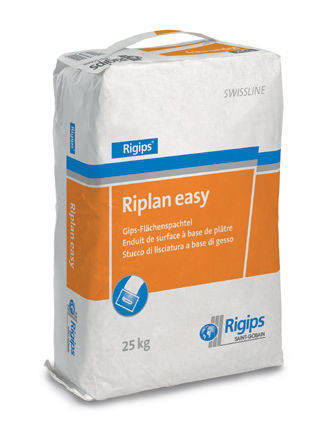 Enduit de déshumidification - SWISSLINE : RIPLAN EASY - Saint Gobain Rigips - pour salle de bain / en plâtre
