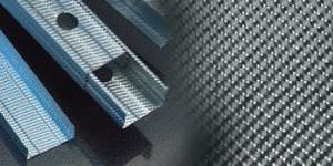 Profilé en aluminium - ULTRASTEEL™ - Saint Gobain Rigips - pour cloison
