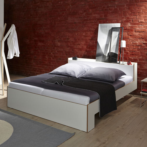 Lit double - NOOK - Mueller Moebelwerkstätten - contemporain / avec tête de lit / en bouleau