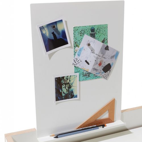 Tableau magnétique - FLAI - Mueller Moebelwerkstätten - blanc / de bureau / en acier