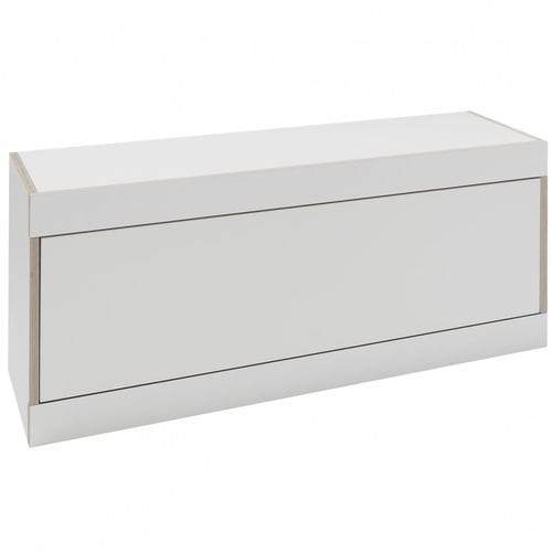 Banc contemporain - FLAI - Mueller Moebelwerkstätten - en contreplaqué / en bouleau / pour stockage