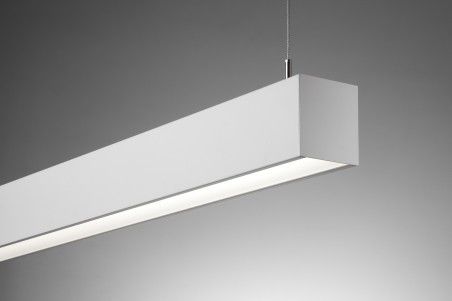 Luminaire suspendu - MOD™ : 44 DIRECT - LiteControl - à LED / linéaire / en acier
