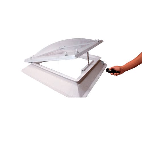 Lanterneau pour toiture-terrasse - SOLAR - Plásticos y Claraboyas Matilla - pour ventilation / avec costière / en PMMA