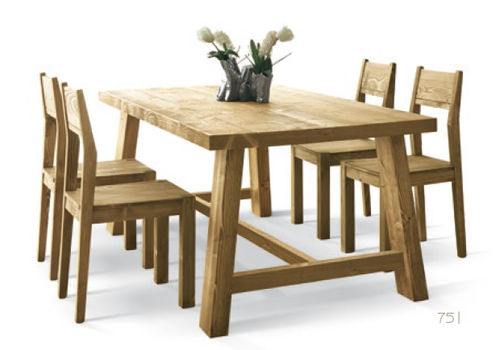 Table à manger contemporaine - CORINTO : ART. 1391 - F.LLI MIRANDOLA SAS - en bois / rectangulaire / résidentielle