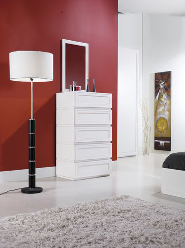 Chiffonnier contemporain - Q-BOX ROSSO - F.LLI MIRANDOLA SAS - en bois / blanc