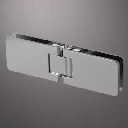 Charnière pour porte en verre - STARLETT - Guidotti - pour porte de douche / en laiton / avec système d'auto-fermeture