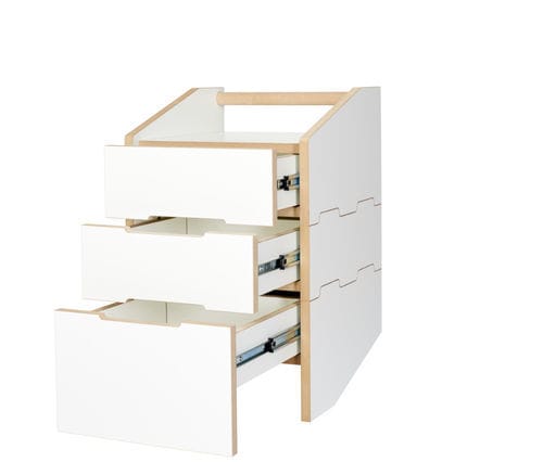 Meuble à roulettes intérieur - Tojo cargo - Tojo - pour bureau / pour chambre à coucher