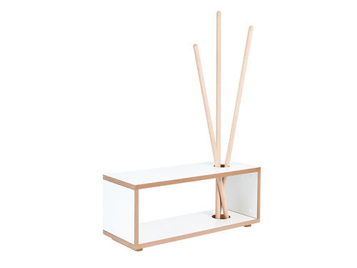Porte-manteau sur pied - ordnung - Tojo - contemporain / en MDF / en hêtre