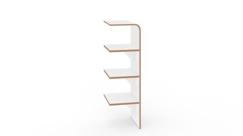 Étagère murale - SCHUH - Tojo - contemporaine / en MDF / avec range-chaussures