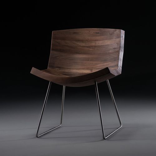 Chaise contemporaine - CHUNK - Artisan Solid Wood Furniture - d'intérieur / en chêne / en noyer
