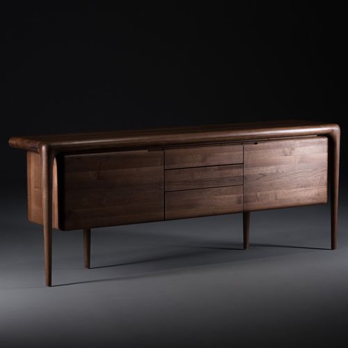 Buffet sur pieds hauts - LATUS - Artisan Solid Wood Furniture - contemporain / en chêne / en noyer