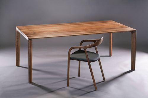Table contemporaine - NEVA - Artisan Solid Wood Furniture - en chêne / en noyer / en cerisier