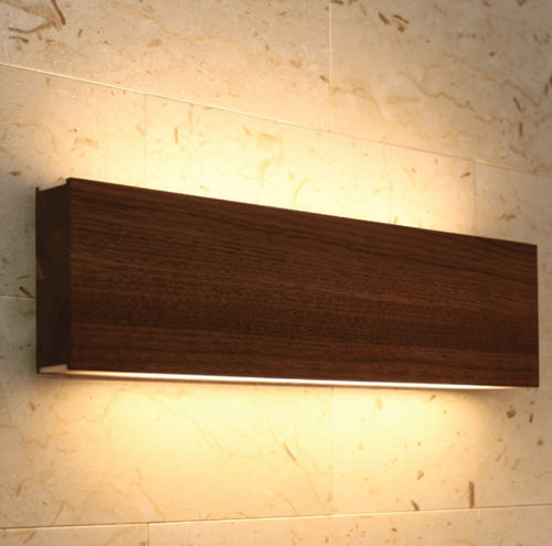 Applique murale contemporaine - LED120 - Tunto - d'extérieur / en chêne / en noyer