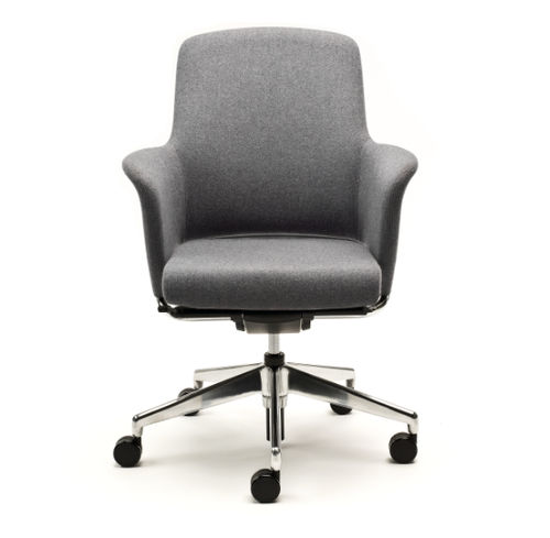 Fauteuil de bureau contemporain - RHAPSODY : RH900 - Senator - en cuir / en tissu / à hauteur réglable
