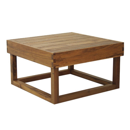 Table basse contemporaine - NIKI : G.CT9 - WARISAN - en bois / carrée / résidentielle