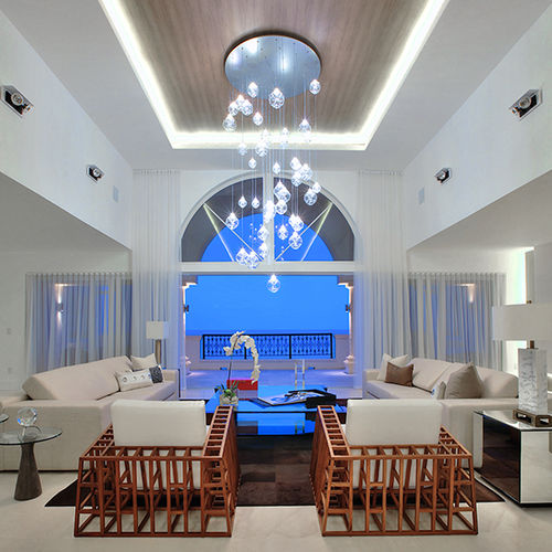 Lustre contemporain - BREATH : CLOUD - Shakuff - exotic glass lighting & decor - en verre soufflé / professionnel / à LED