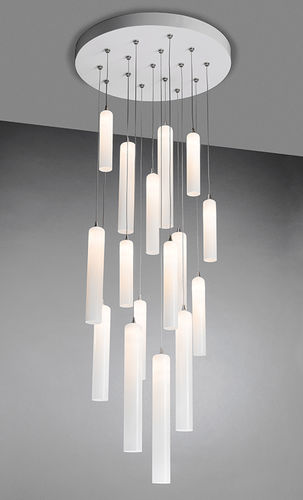 Lustre contemporain - BREATH: TUBE - Shakuff - exotic glass lighting & decor - en verre soufflé / professionnel / à LED