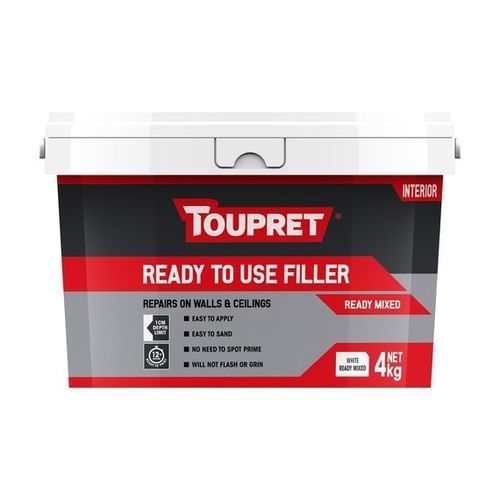 Enduit de rebouchage - REBP04D - TOUPRET - d'intérieur / pour plâtre / pour briques