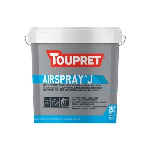 Enduit de finition - AIRSPRAY® J - TOUPRET - de jointoiement / d'intérieur / pour plâtre