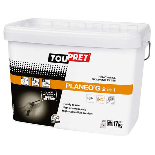 Enduit décoratif - PLANEO® G 2IN1  - TOUPRET - de finition / d'intérieur / pour plâtre