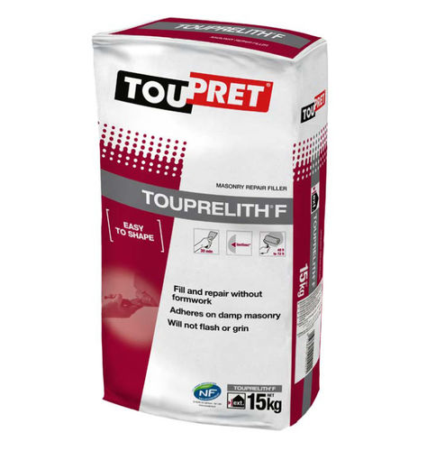 Enduit de rebouchage - TOUPRELITH® F - TOUPRET - d'intérieur / pour plâtre / pour briques
