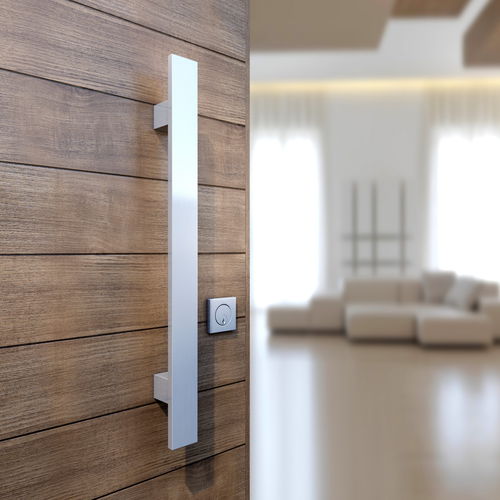 Poignée de tirage de porte - ALU-800 - Panidis SA - en aluminium / contemporaine