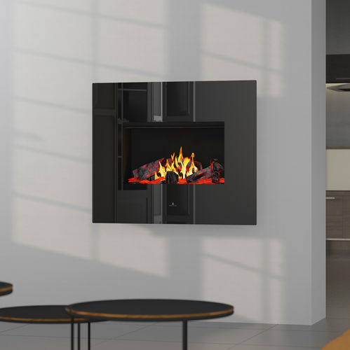 Cheminée électrique - NOBLE FLAME APOLLO - muenkel design - murale / simple face / à foyer ouvert