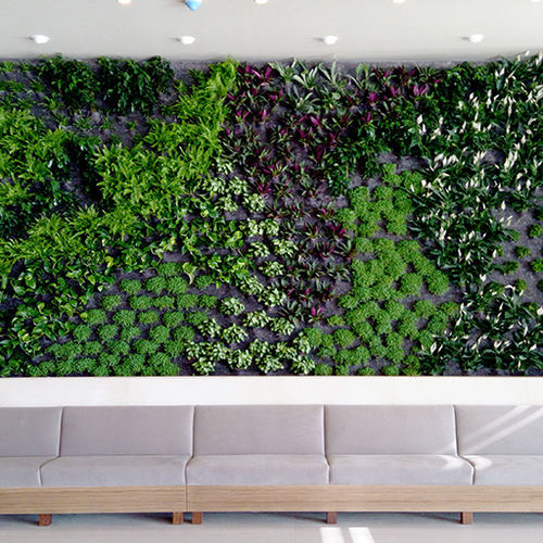 Mur végétal en végétaux vivants - GREECE - SANI DUNES HOTEL - Paisajismo Urbano - en panneau modulaire / naturel / floral