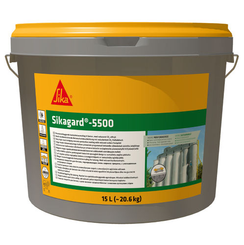 Peinture de protection - Sikagard®-5500 - Sika France SAS - décorative / d'extérieur / pour structures en béton