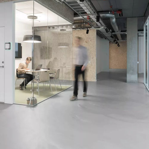 Revêtement de sol en polyuréthane - COMFORTFLOOR® MARBLE FX - Sika France SAS - d'intérieur / pour salle de séjour / d'accueil