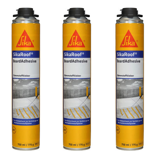 Colle à base de polyuréthane - SikaRoof® - Sika France SAS - pour bois / pour béton / pour panneau isolant