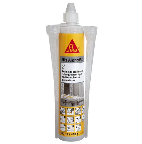 Colle à base de résine - Sika AnchorFix®-2+ - Sika France SAS - époxy / pour métal / pour béton