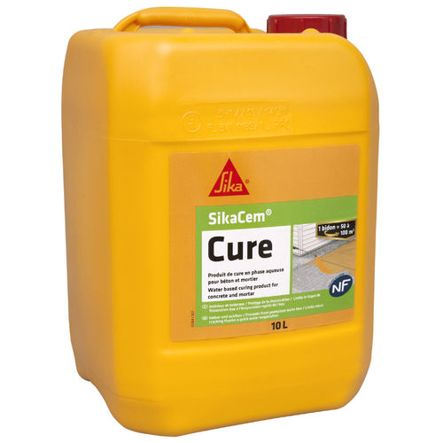 Traitement de protection liquide - SikaCem® Cure - Sika France SAS - pour extérieur / pour chantier / pour béton