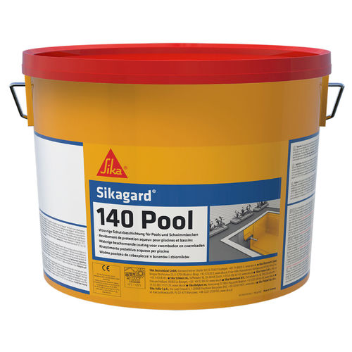 Peinture de protection - Sikagard&reg;-140 - Sika France SAS - d'extérieur / intérieure / pour piscine