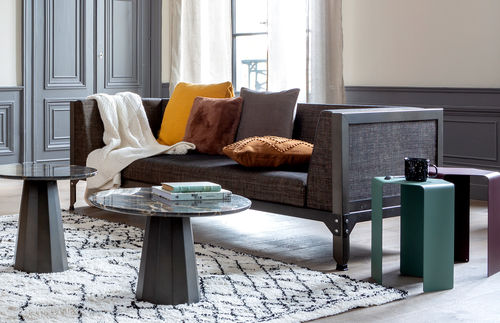 Canapé modulable - Hegoa - Matière Grise - d'angle / contemporain / d'extérieur
