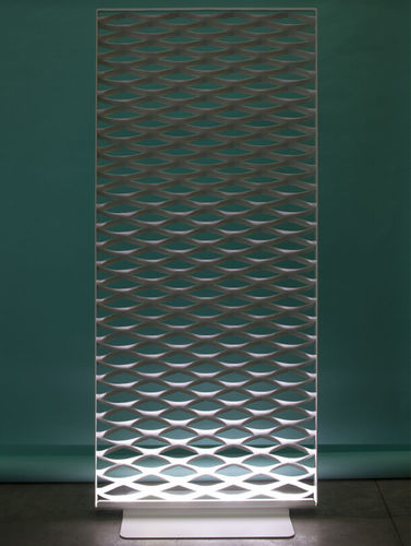 Claustra en aluminium - Mistral  - Matière Grise - d'intérieur