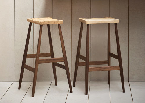 Tabouret de bar contemporain - IMO - PINCH - en bois