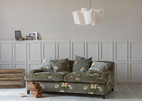 Canapé classique - CLAUDE - PINCH - en tissu / multicolore / 2 places