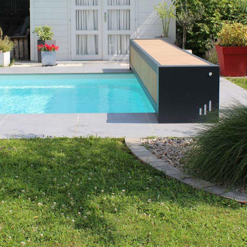 Volet de piscine automatique - ROLL'TOP 300 - Walter Piscine - de sécurité