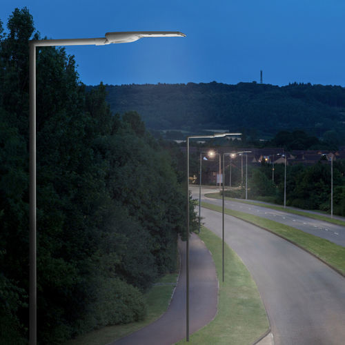 Lampadaire urbain - VEKA - CARANDINI - contemporain / en fonte d'aluminium / à LED