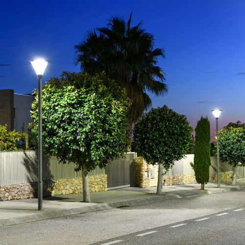 Lampadaire urbain - C-LINE - CARANDINI - contemporain / en PMMA / à LED