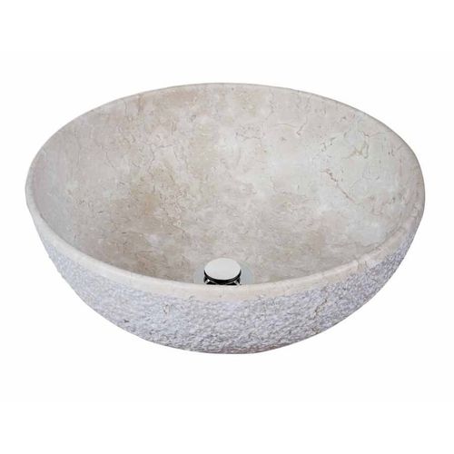 Vasque à poser - VANUA BEIGE - Alteret Cerámicas - en pierre naturelle / circulaire / contemporaine