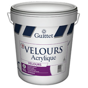 Peinture décorative - VELOURS - GUITTET - intérieure / pour mur / résine synthétique
