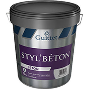 Enduit décoratif - STYL’BÉTON - GUITTET - d'intérieur / pour mur / à base de résine acrylique